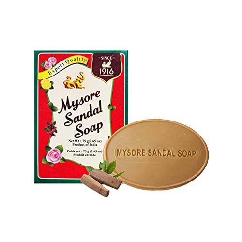 Mysore Sandal Mysore Sandal Soaps Pack of 10 (75 gr. Bars)