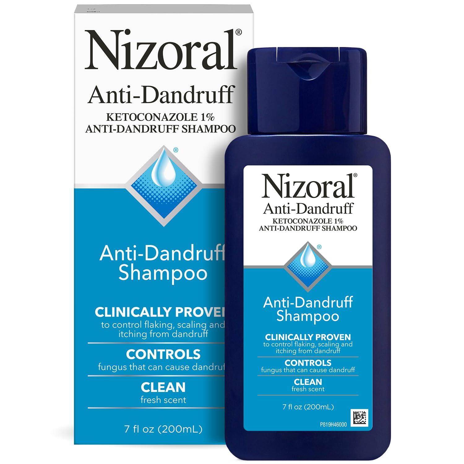 Nizoral Nizoral Anti-Dandruff Shampoo with 1% Ketoconazole, Fresh Scent, 7 Fl Oz