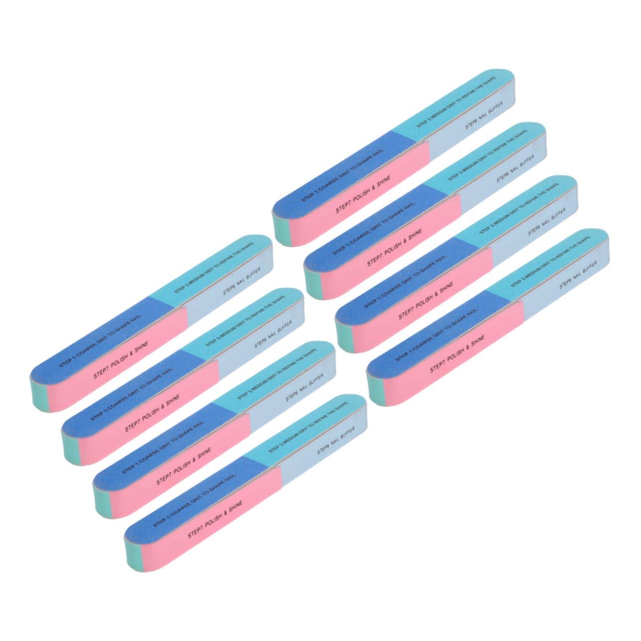 Housoutil Housoutil Sets Professional Nail File and Buffer Set Manicure Buffer for Toe Finger Nails Pcs