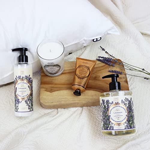 Panier des Sens Panier des Sens - Lavender Body Lotion for Dry Skin - Hydrating Body Cream for Women - Nourishing Fluid Body Moisturizer with Shea Butter & Olive Oil - 97% Natural Ingredients Body Care - 8.45 Floz