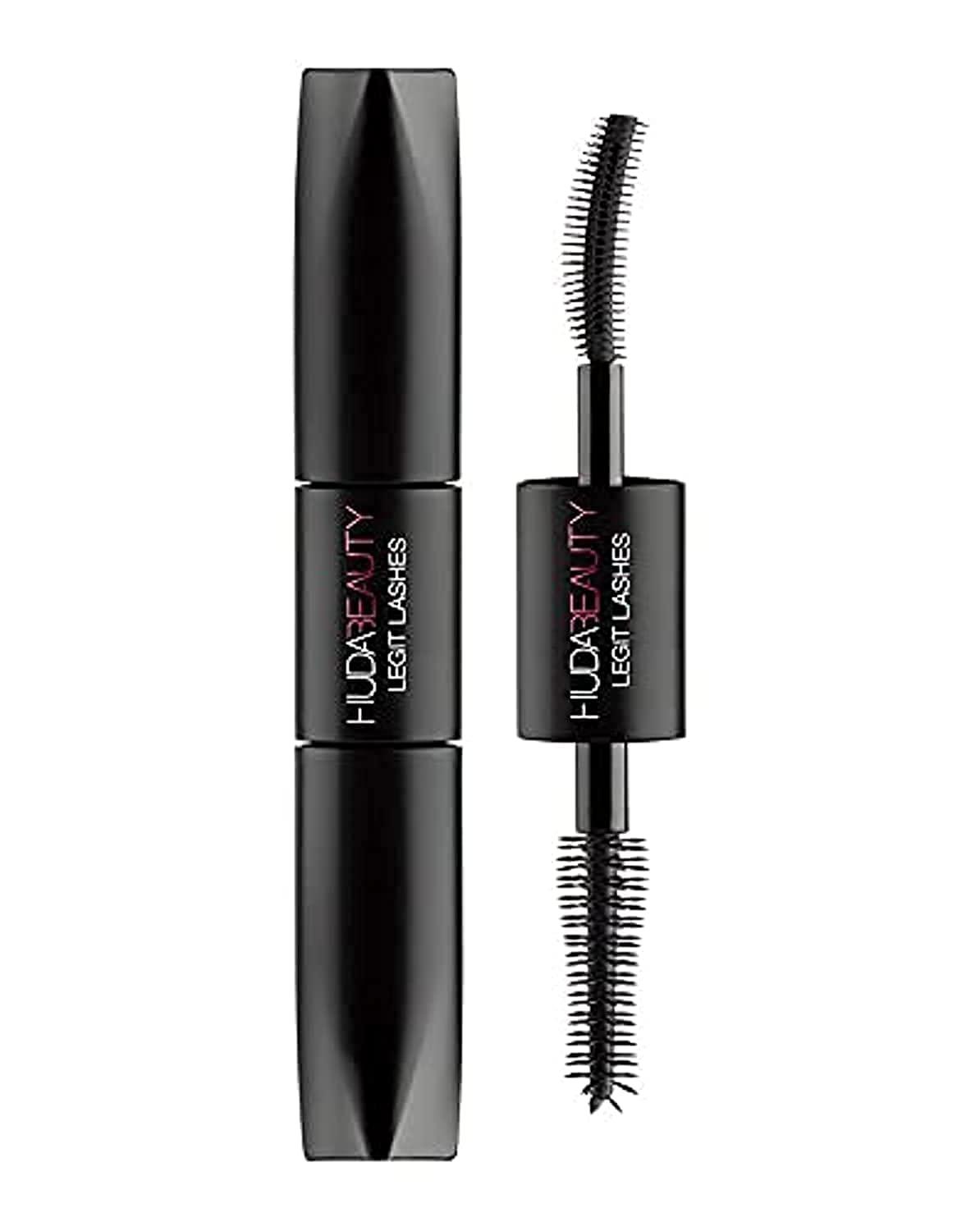 Huda Huda Beauty Legit Lashes Mascara 2 in 1 (2x3.5ml / .11fl oz), Black