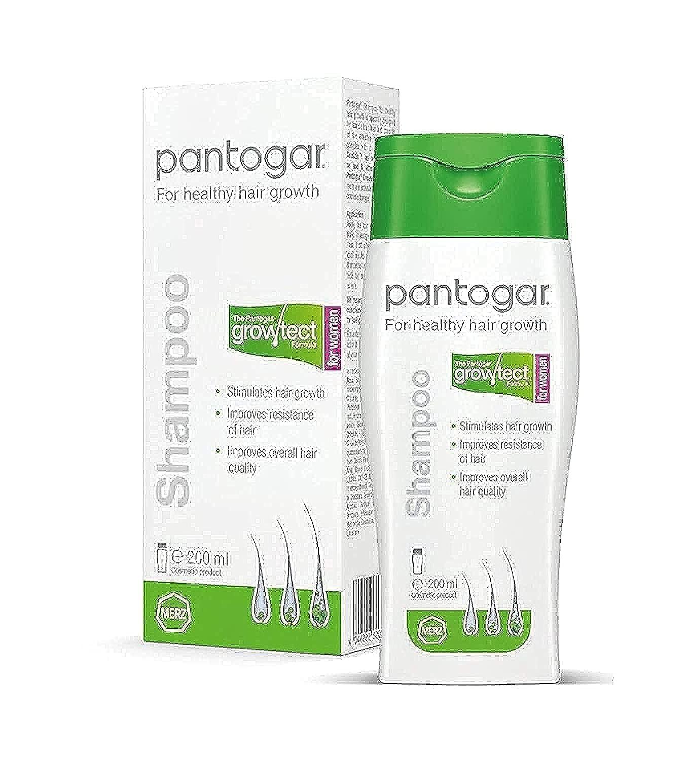 Global Ion Pantovigar Shampoo For hair growth Growth formula for women 200 ml