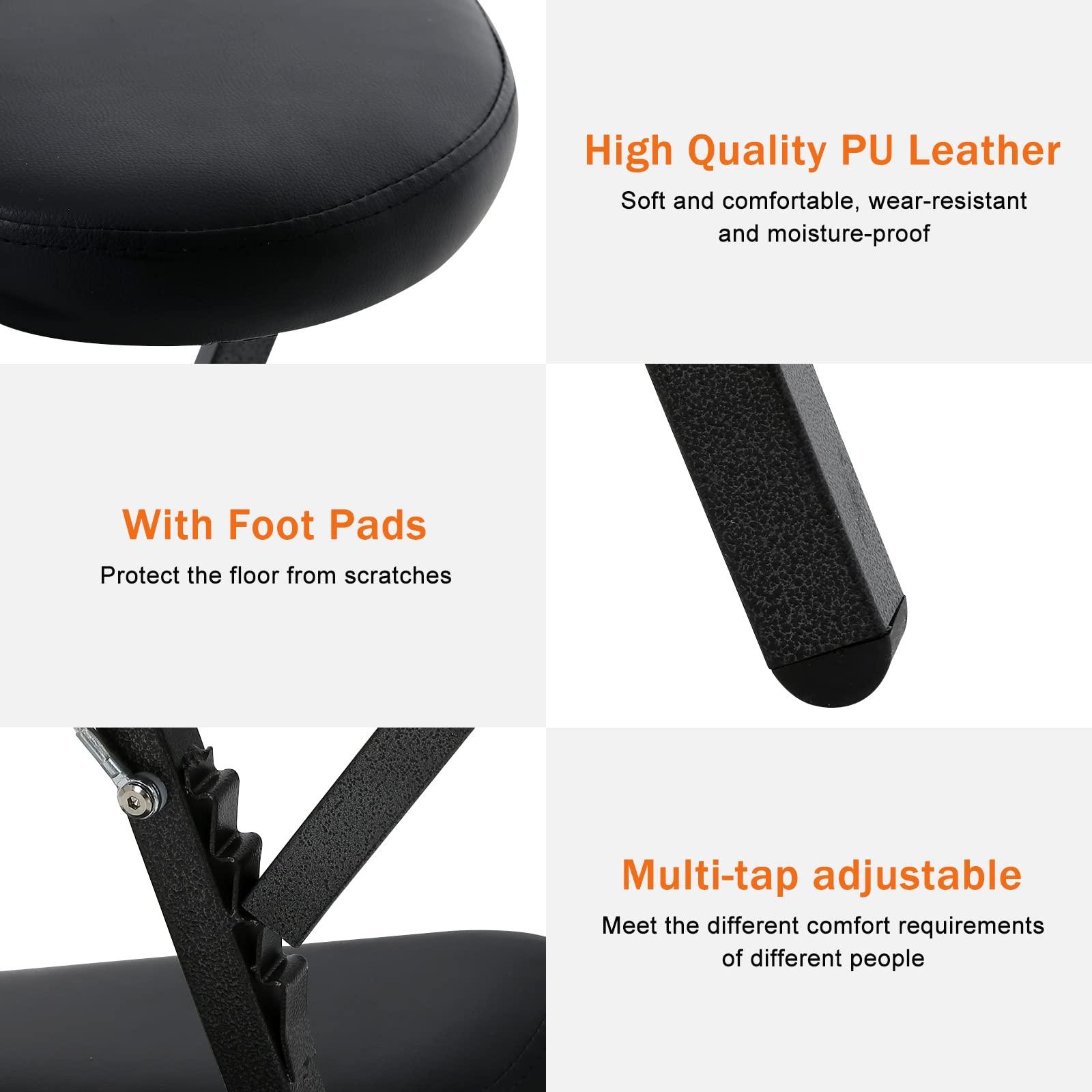 Capacmkseh Portable Massage Chairs, in Home Massage Therapy, Desktop Massage Portal Package for Seated Massages, Adjustable Tattoo Chair Folding Massage Chair Salon Massage Chair with Face Cradle Carry Bag