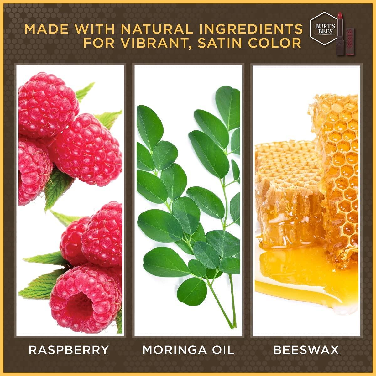 Burt's Bees Burt's Bees 100% Natural Moisturizing Lipstick, Russet River, 1 Tube (Pack of 2)