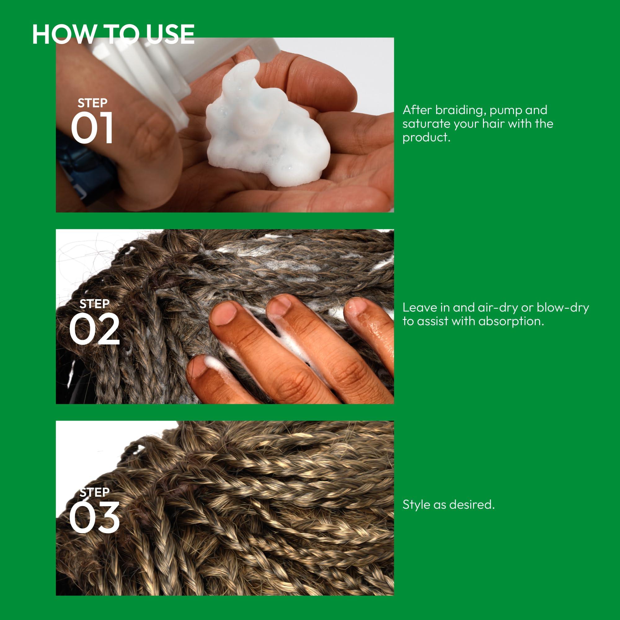 Red by Kiss Red by Kiss Foaming Mini Travel Size Mousse, Maximum Shine Wrap Mousse, Reduce & Prevent Frizz, Define Curls, Hold Styles, Nourishes Dry & Crips Hair (Tea Tree + Peppermint)