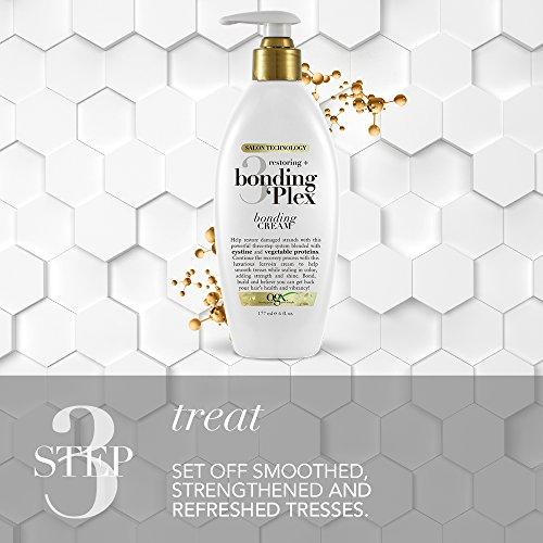 OGX OGX Restoring + Bonding Plex Salon Technology Bonding Cream Leave-in Treatment, 6 Ounce, 177 fl oz.