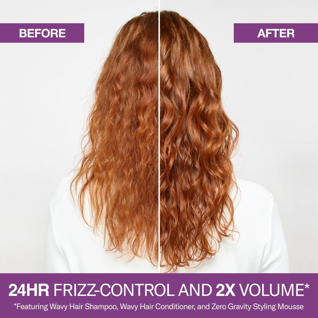 FUNCTION OF BEAUTY FUNCTION OF BEAUTY Zero Gravity Styling Mousse, 7 oz Each (2-Pack) - Adds Volume, Defines Natural Waves While Providing a Flexible Hold Without Feeling Stiff or Crunchy