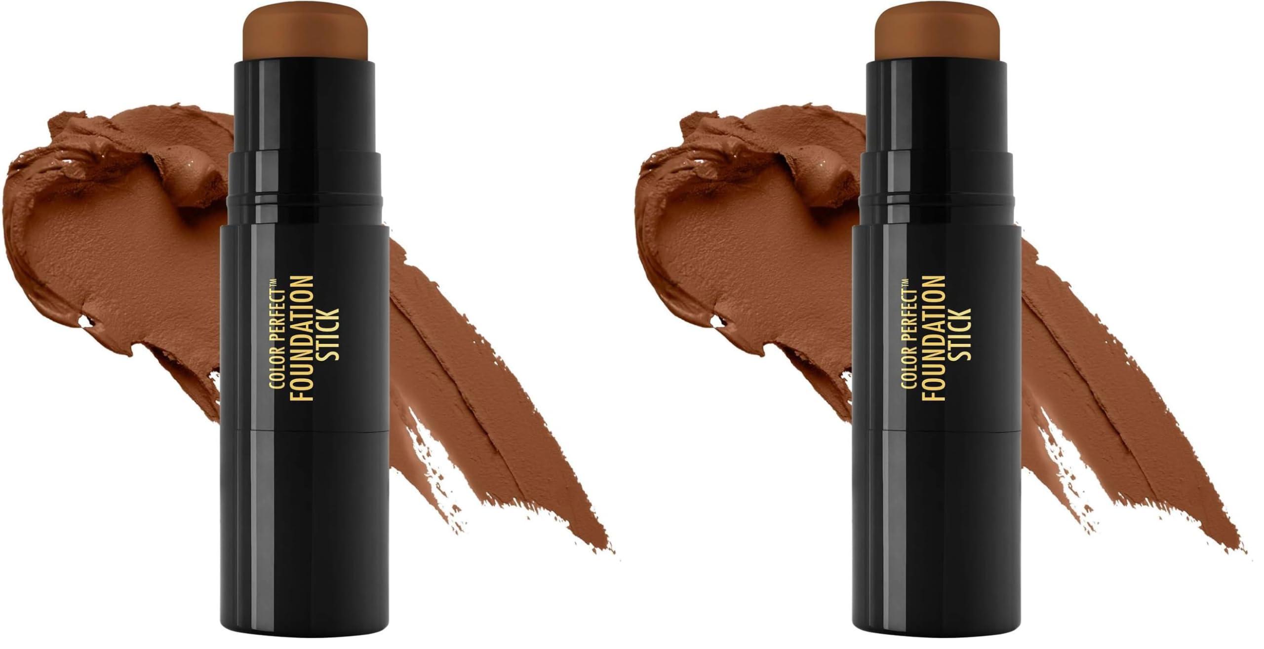 Black Radiance Black Radiance Color Perfect Foundation Stick, Beautiful Bronze (Pack of 2)