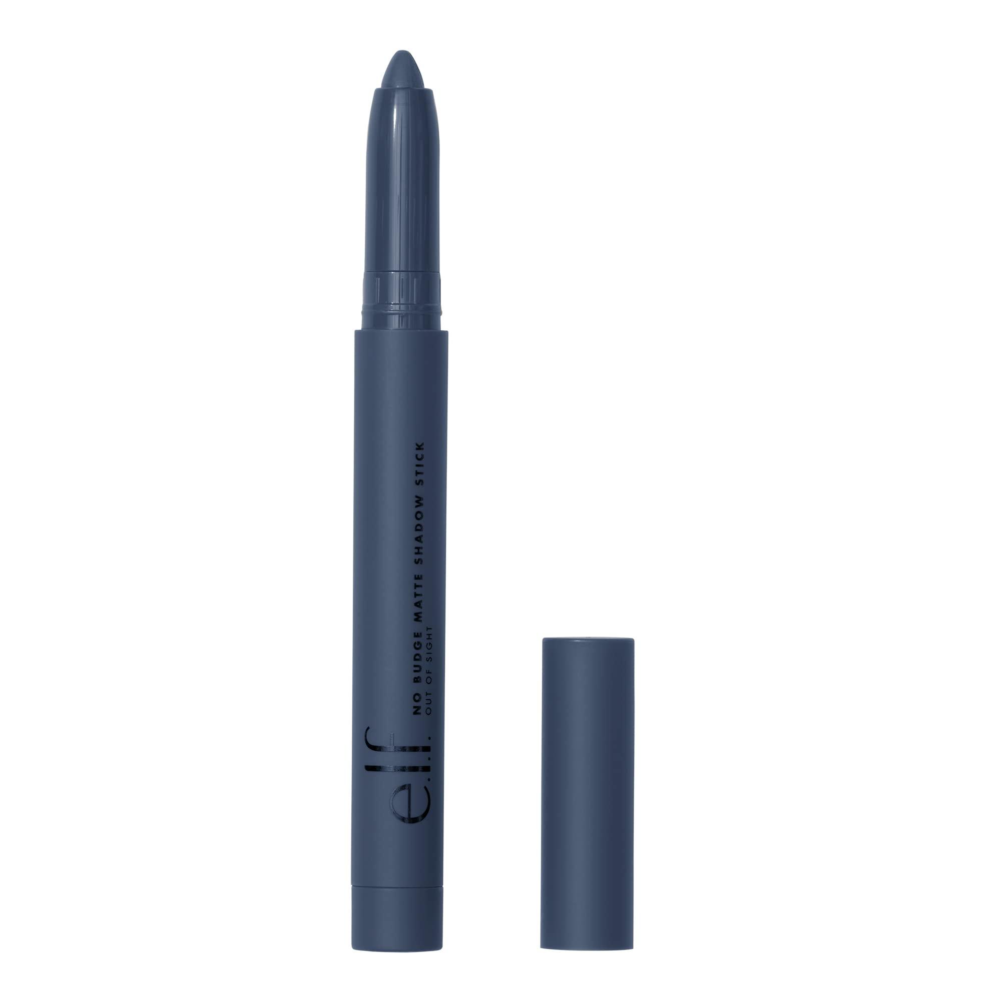 e.l.f. e.l.f. No Budge Matte Shadow Stick, One-Swipe Cream Eyeshadow Stick, Long-Wear & Crease Resistant, Matte Finish, Out of Sight