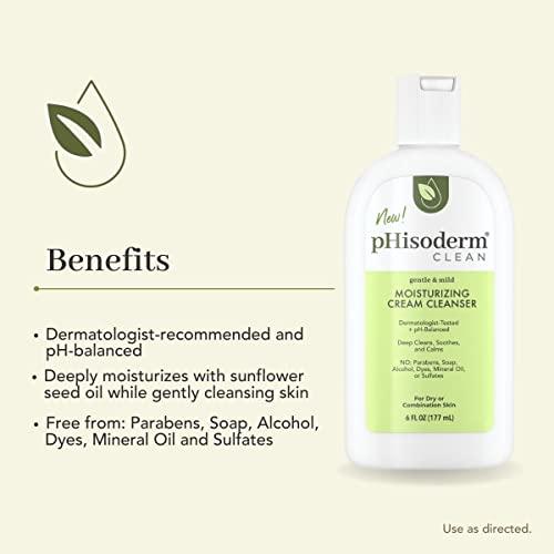 Phisoderm Phisoderm® Clean Moisturizing Cream Cleanser - 6 Fl Oz