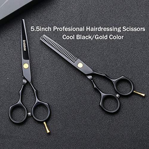 KKZY Hair Cutting Scissors, Brainbow 5.5' Professional Hair Scissors Cutting Thinning Hairdressing Barber Scissors Pro Salon Japan Hair Styling Tools BY KKZY (Color : Cut Scissor)