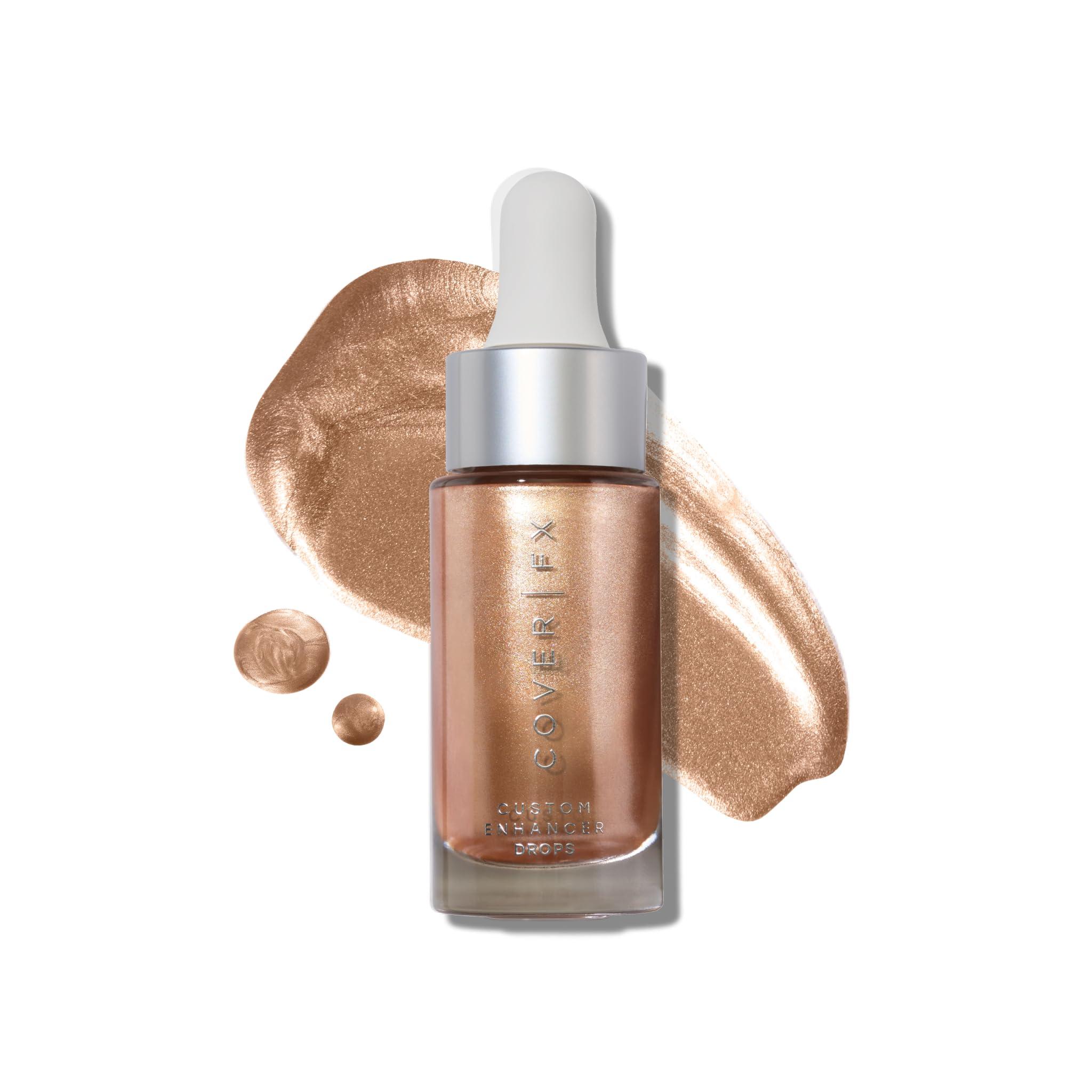 Cover FX COVER FX Custom Enhancer Drops - Sunlight: Classic Gold Finish - 15mL - Radiant Glow - Liquid Highlighter