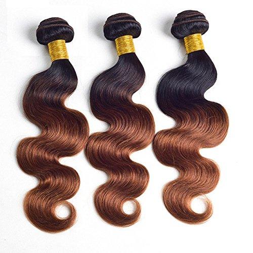 Hairticket Hairticket 3 Bundles Body Wave Virgin Malaysian Hair T1B/33/14 16 16