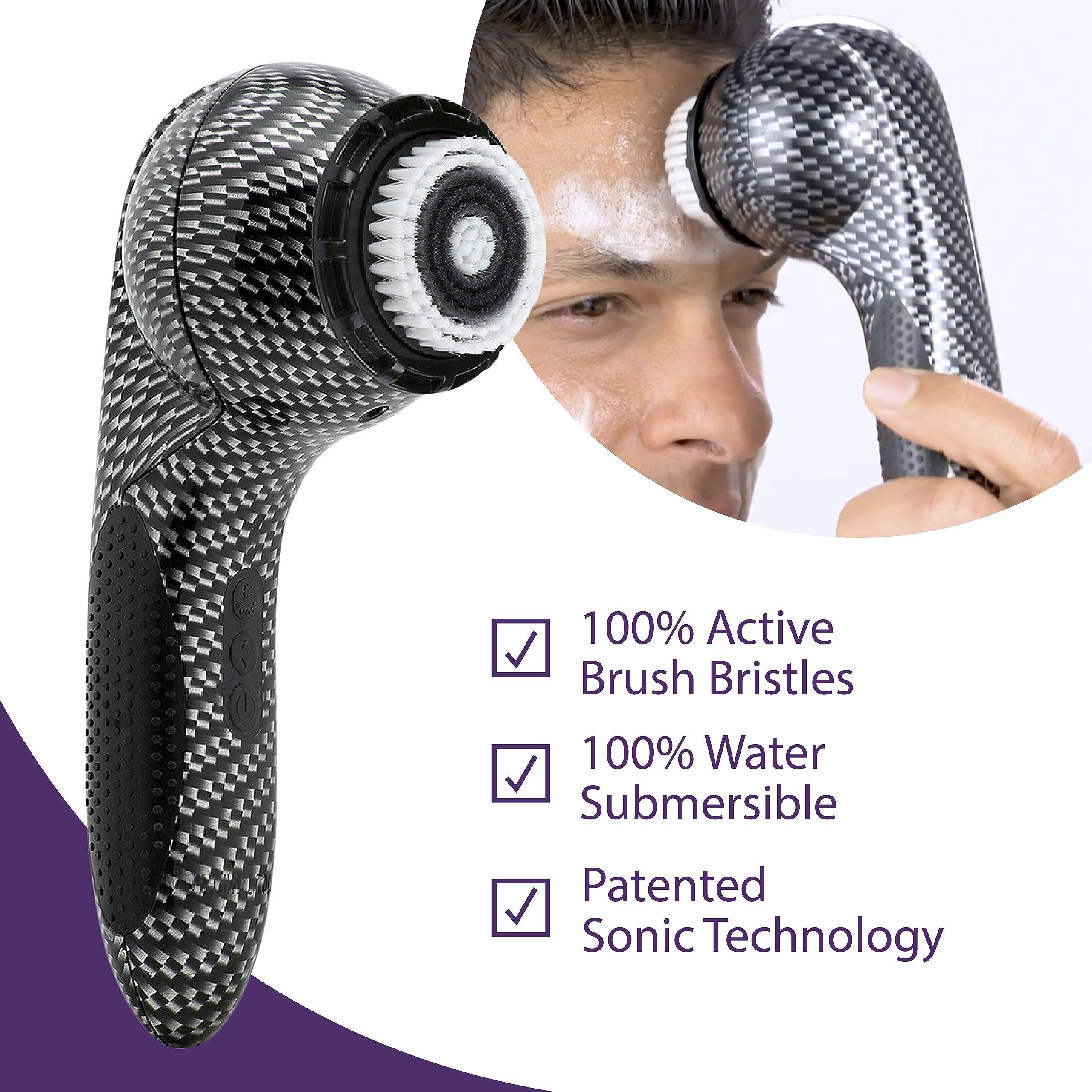 MICHAEL TODD BEAUTY Michael Todd Beauty - Soniclear Elite - Facial Cleansing Brush System - 6-Speeds - Face Cleansing Brush & Exfoliating Body Scrubber