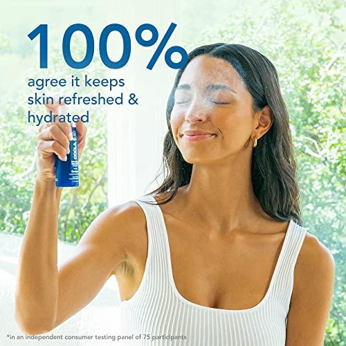 Coola COOLA Organic Refreshing Water Mist Face Moisturizer with SPF 18, Dermatologist Tested Face Sunscreen with Plant-Derived BlueScreen Digital De-Stress Technology, 1.7 Fl Oz