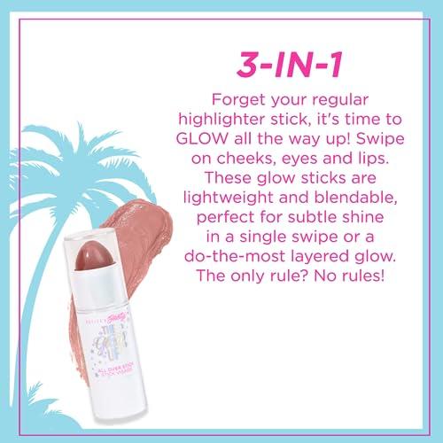 Petite \'N Pretty Petite \'n Pretty Makeup Set for Kids (Go for the Bronze) - Makeup for Tweens & Teens - Feathered Volumizing Mascara, Multi Stick for Eyes & Cheeks, Lip Balm, Made in the USA