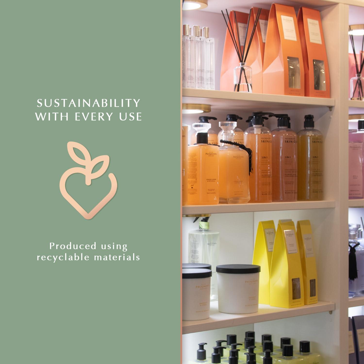 Pecksniff\'s Pecksniff\'s Coconut & Dragon Fruit Radiance Exfoliating Shower Gel | 1000 ml / 33.80 Fl Oz