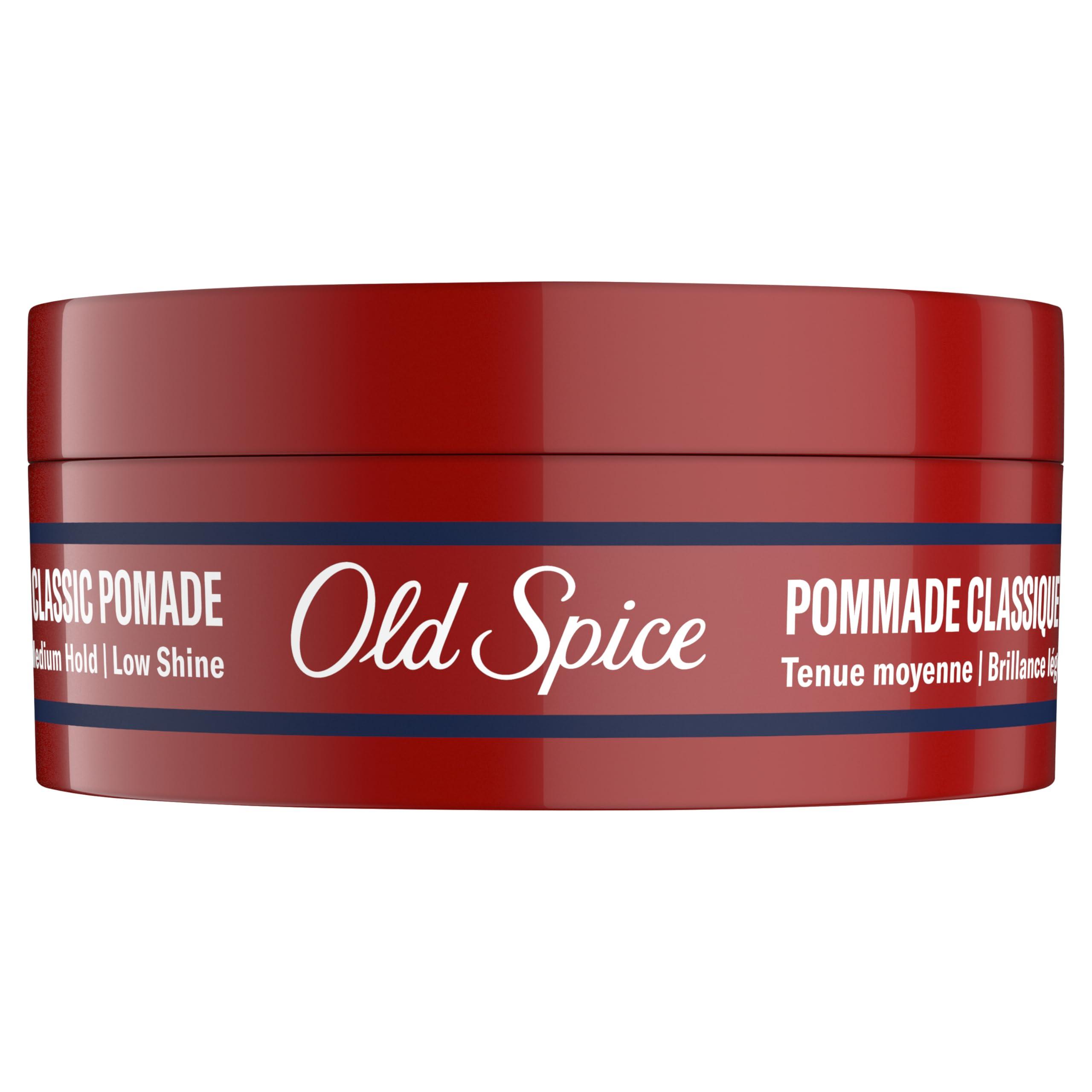 Old Spice Old Spice Classic Pomade for Men, Medium Hold with Low Shine, 2.22 oz