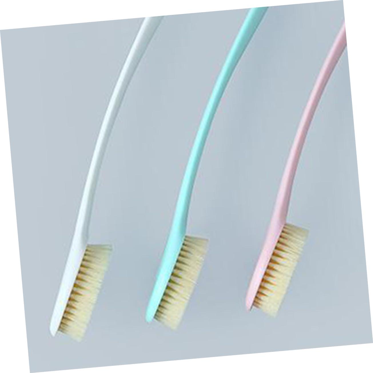 Beavorty Beavorty Body Scrubing Tool Bath Brush with Long Handle Tan Brush Body Scrub Brushes Dry Skin Body Brush Shower Body Brush Electric Razor Handle Body Brush Facial Cleansing Brush Face Pink