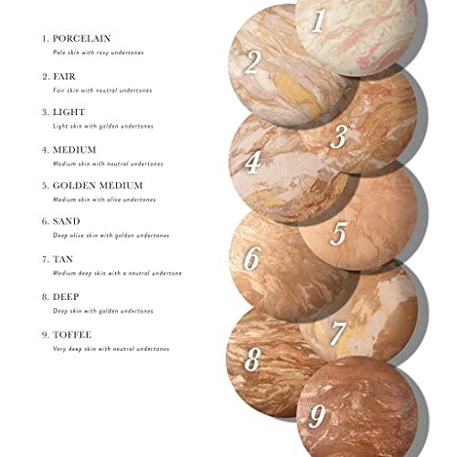 LAURA GELLER NEW YORK LAURA GELLER NEW YORK 59mm Baked Balance-n-Brighten Foundation with Kabuki Brush Makeup Set, Light