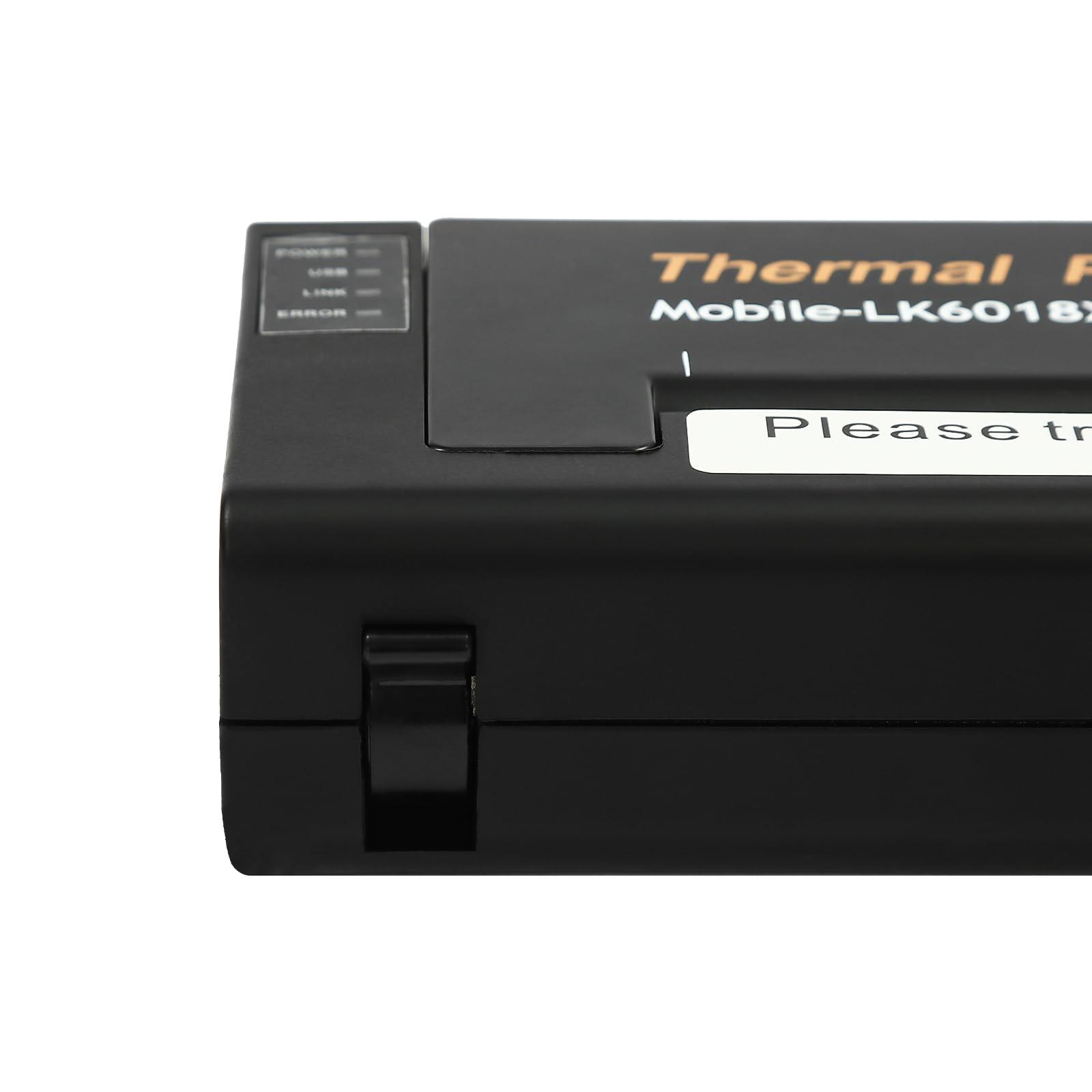 TFCFL Thermal Printer, Portable Printer, Tattoo Transfer Stencil Machine Professional Protable Thermal for Tattooing Compatible with Smartphone & PC for Tattoo Artists