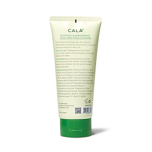 Cala Cala Aloe vera soothing & moisturizing foam cleanser 5.07 fluid ounce, 5.07 Fl Ounce