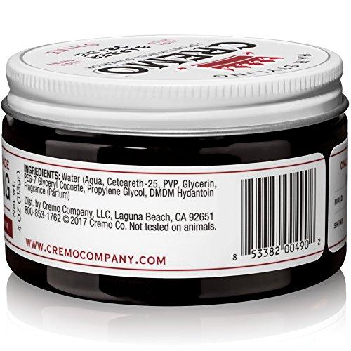 Cremo Cremo Premium Barber Grade Hair Styling Thickening Paste, High Hold, Low Shine, 4 Oz & Premium Barber Grade Hair Styling Shine Pomade, High Hold & Shine, 4 Oz