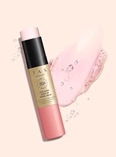 JAS JAS Collagen Glow Up Angel Multi Stick Balm With Brush SPF50+ / PA++++ 11g (Pink)
