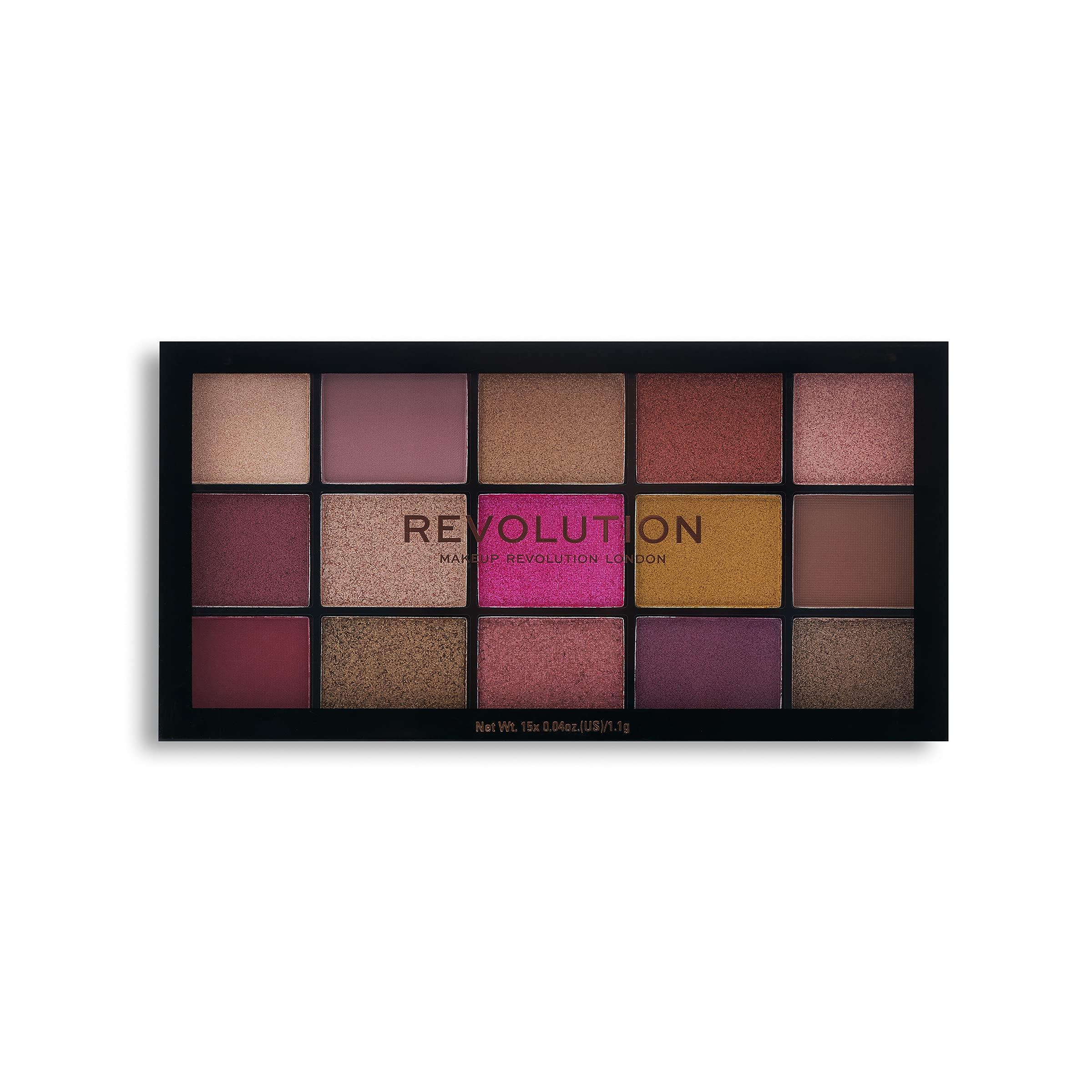 Revolution Beauty London Revolution Beauty London London, Reloaded, Eyeshadow Palette, Prestige, 15 Shades, 16.5 g