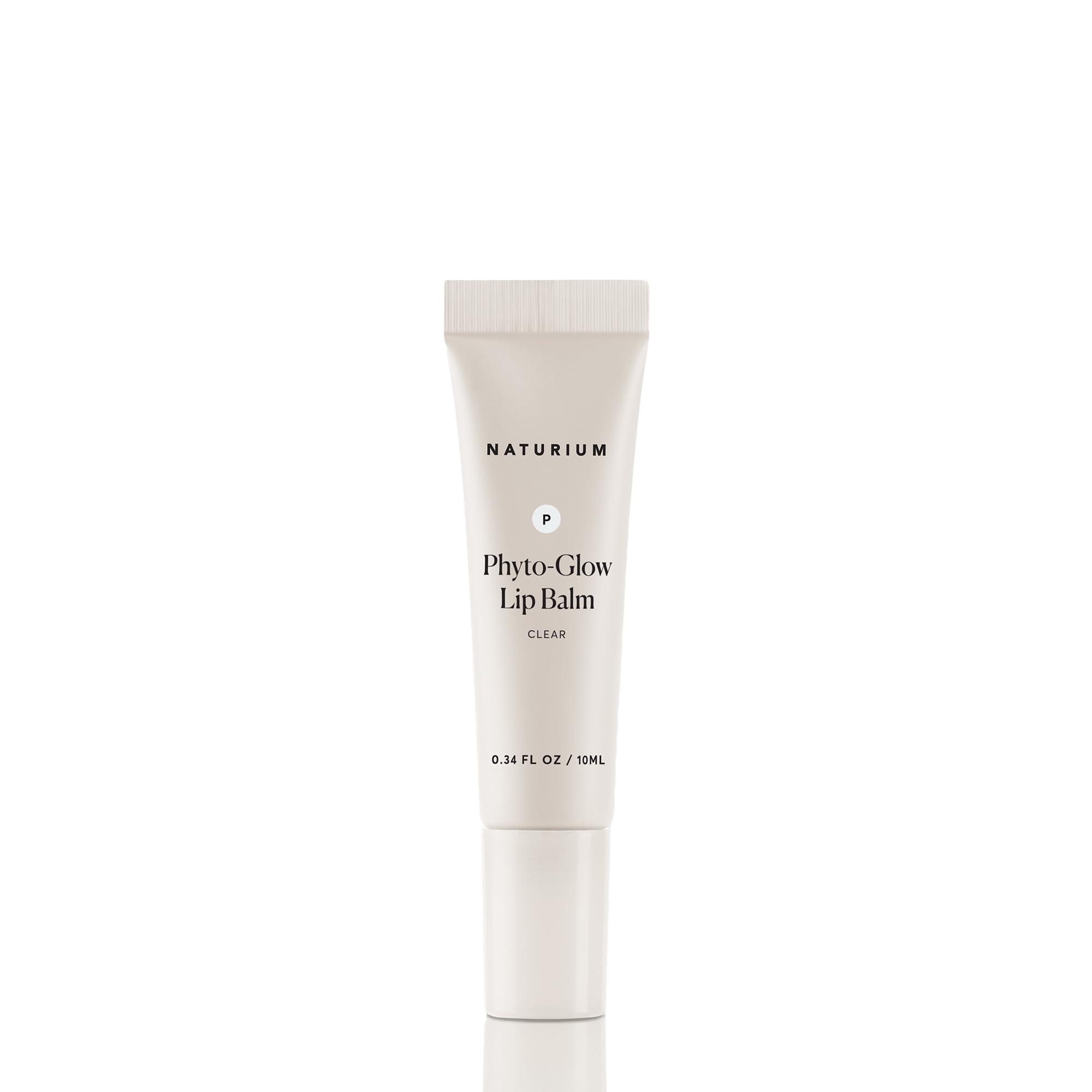 Naturium Naturium Phyto-Glow Lip Balm, Hydrating Lip Care with a Glossy Finish, 0.34 oz (Clear)