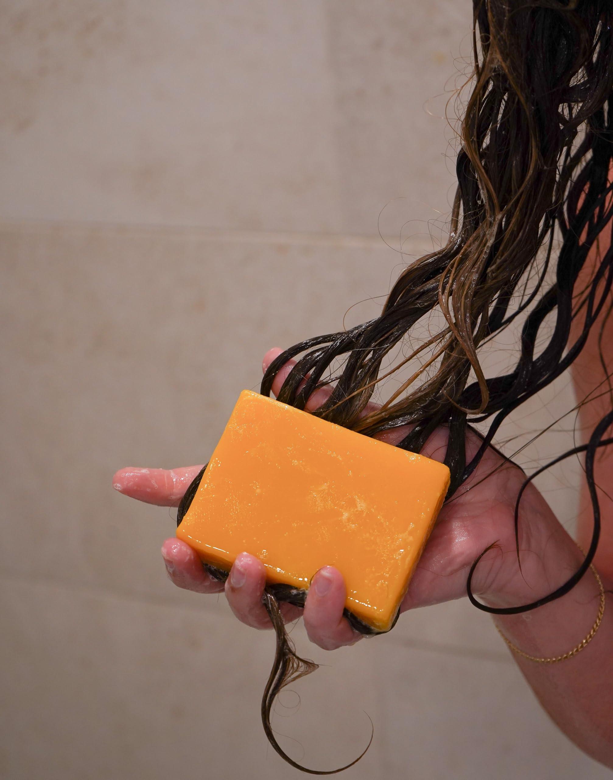 Chagrin Valley Soap & Salve Chagrin Valley Soap & Salve Organic Natural Shampoo Bar (Carrot Milk & Honey, 1 Bar)