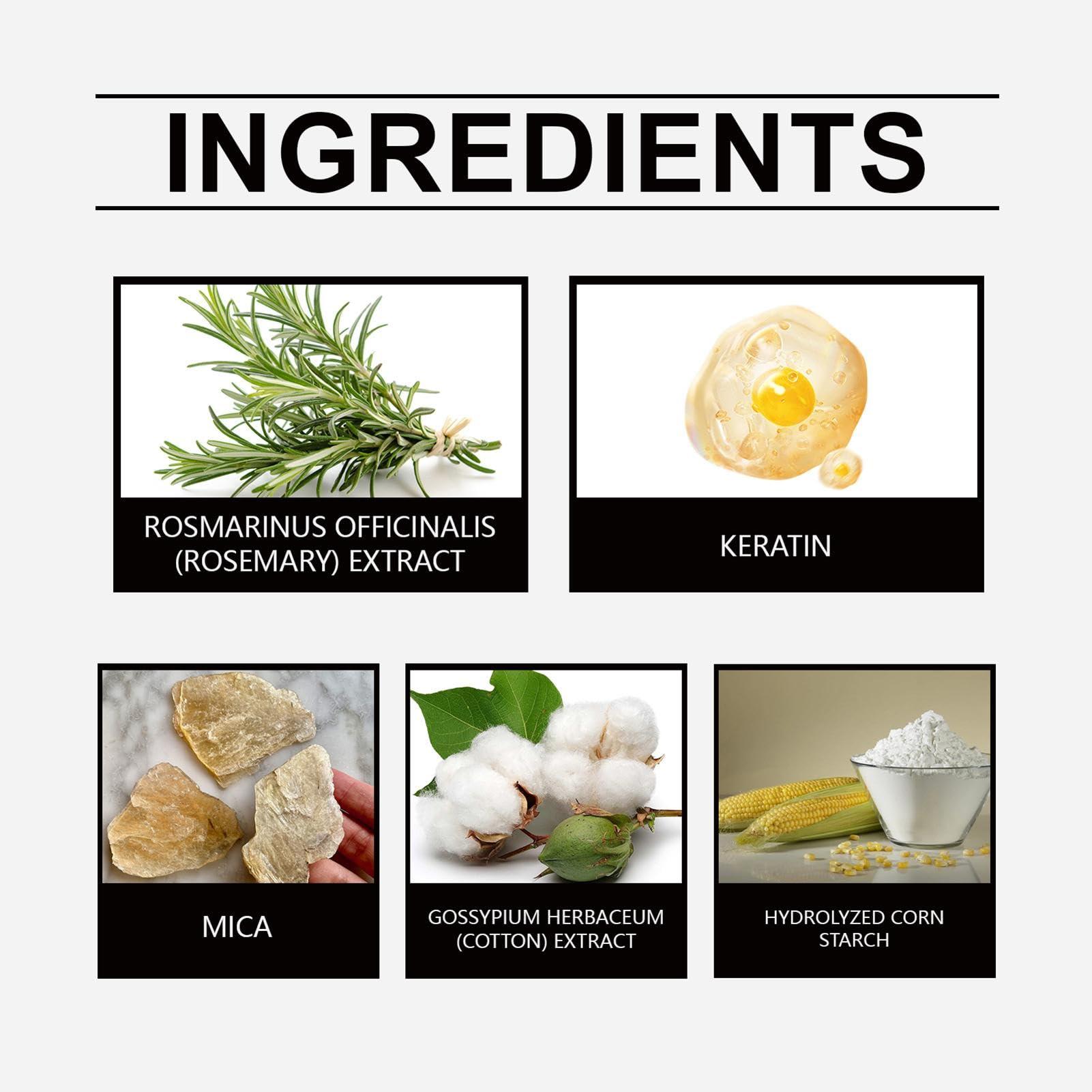 NinthAvenue Basics Hair Texture Powder For Men, 14g Hair Styling Powder For Men, Hair Volume Powder, Hair Root Lifting Powder, Hairline Beard Filling, Light Control Natural Matte Look(2pieces)