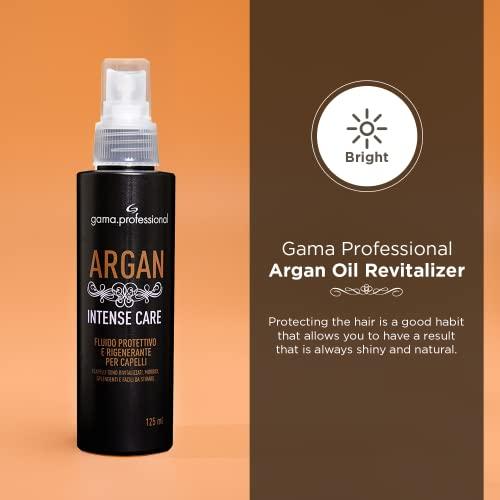 GA.MA ITALY PROFESSIONAL GA.MA ITALY PROFESSIONAL GAMA Argan Oil Heat Protectant Spray Bundle with Hair Dryer Stand