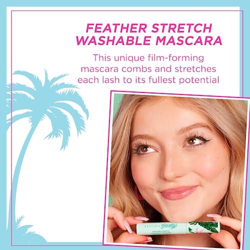 Petite \'N Pretty Petite \'n Pretty Feather Stretch Tubing Washable Mascara - Makeup for Kids, Tweens and Teens - Extends lashes, Easy to Apply & Remove - Non Toxic & Made in the USA - As Seen on TikTok