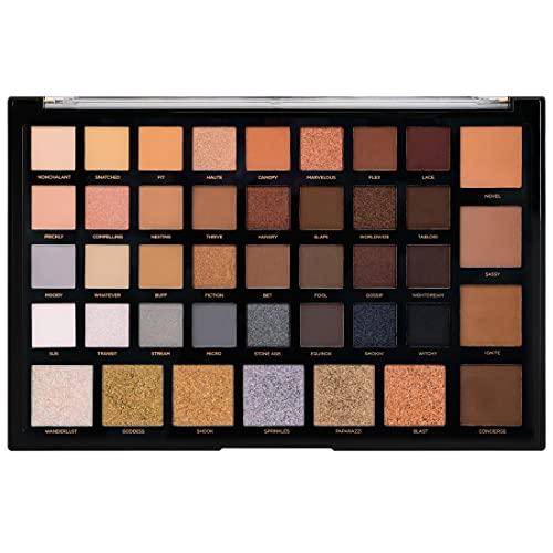 Profusion Cosmetics Profusion Cosmetics Moonstone 42 Shade Palette Matte Satin Shimmer Metallic Nude Smoky Eyeshadow Pallete Beauty Cosmetics Highly Pigment Powder Long Lasting Blendable