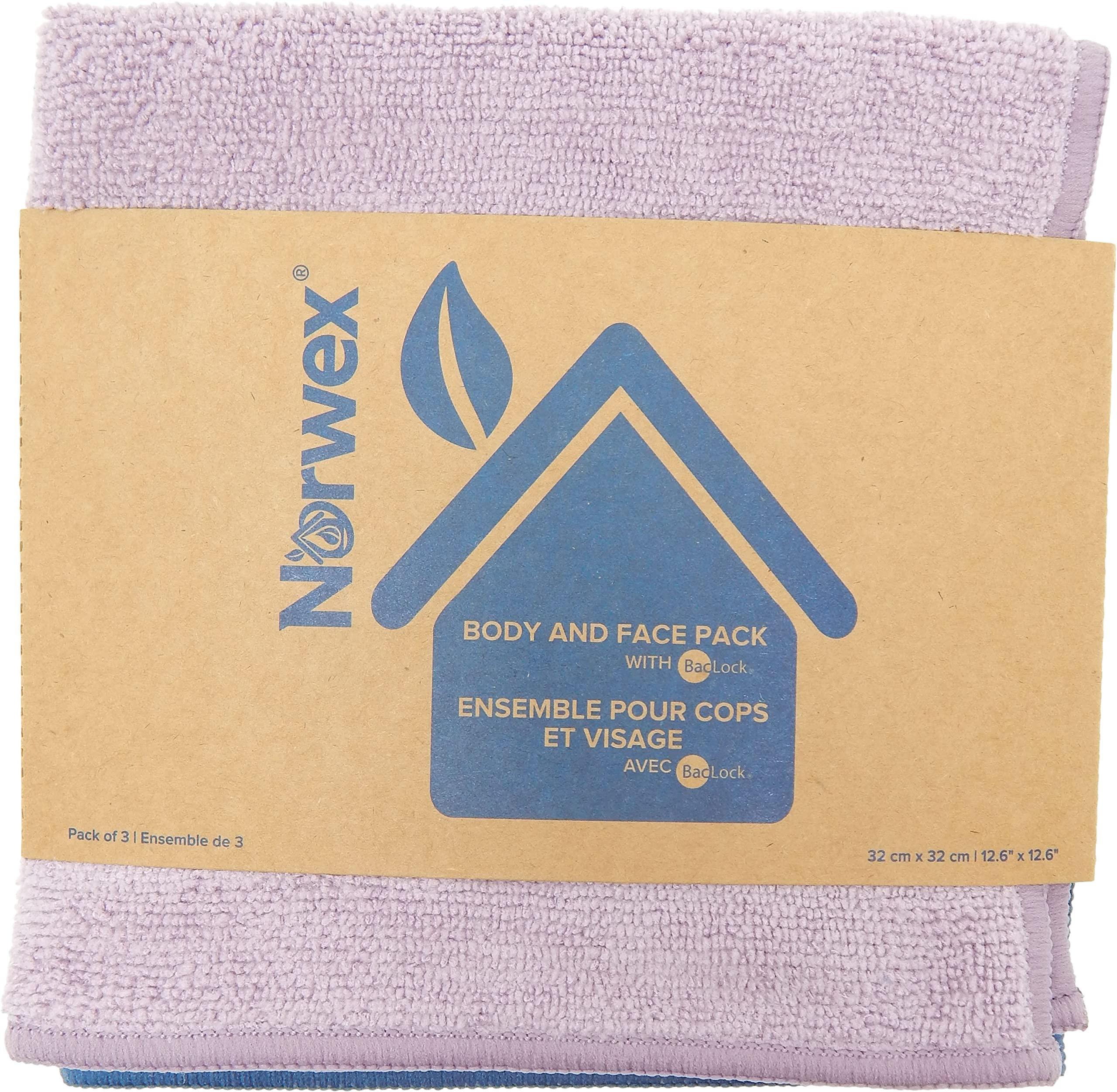 Pink Rhyme Norwex Tranquil Body Pack (Three Cloths: Denim, Lavender, Vanilla)