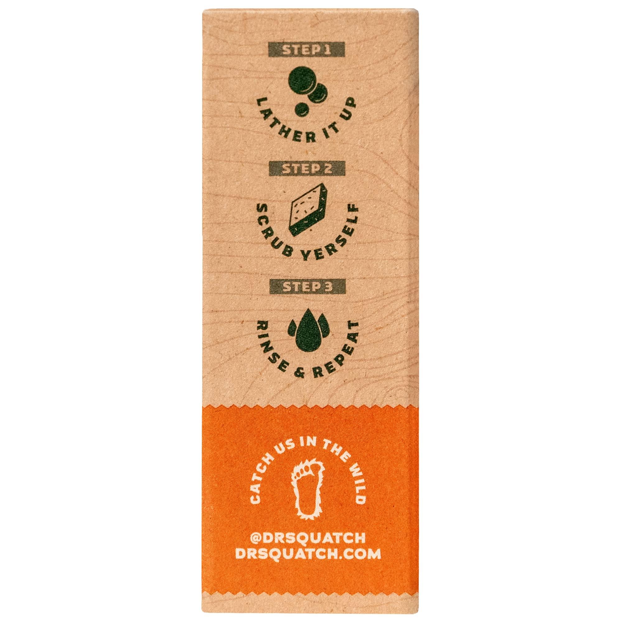 Dr. Squatch Dr. Squatch All Natural Bar Soap for Men with Zero Grit, 3 Pack, Cedar Citrus