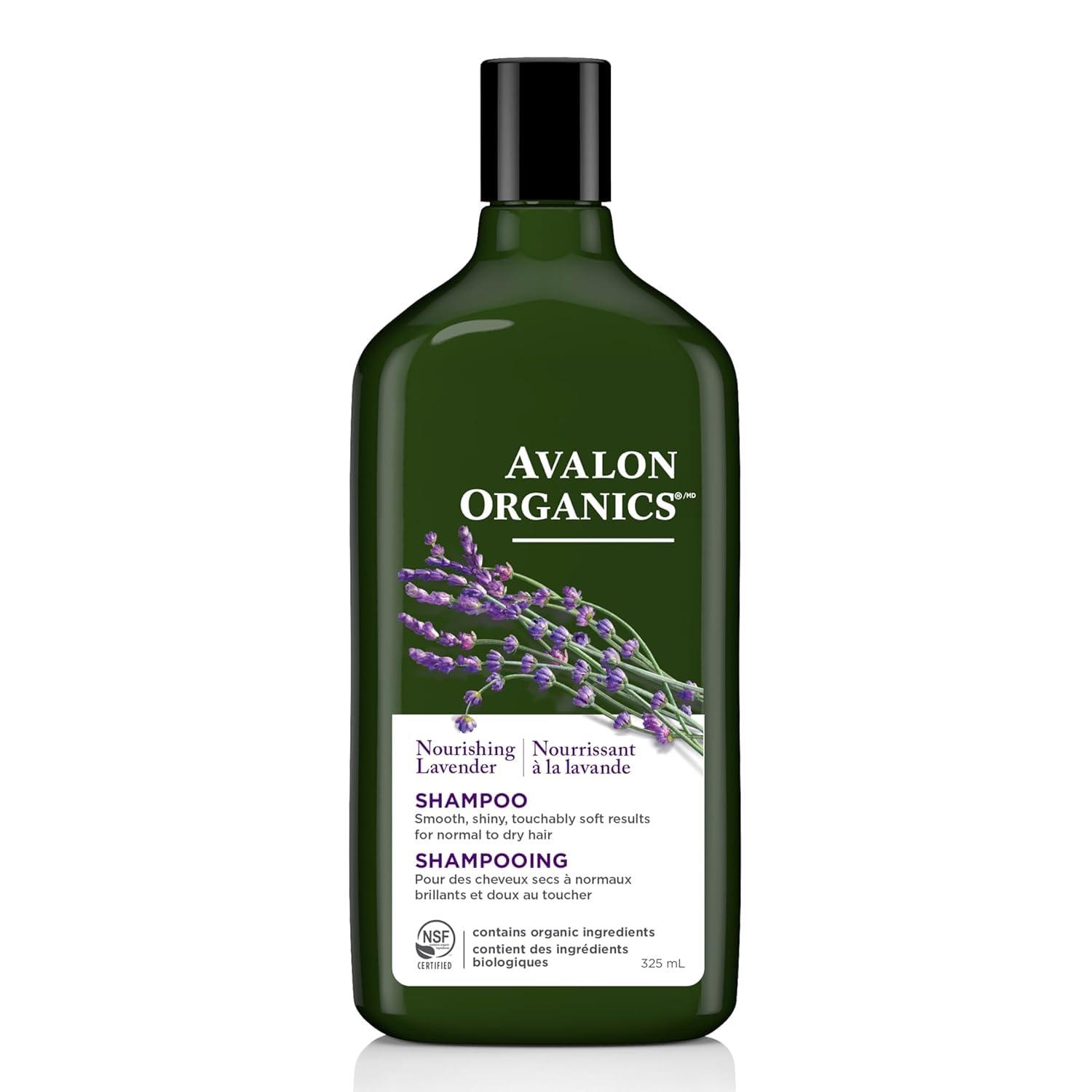 Avalon Organics Avalon Organics Revitalizing Lavender Shampoo, For Smooth, Shiny, Touchably Soft Hair For Normal To Dry Hair, 11 Fluid Ounces