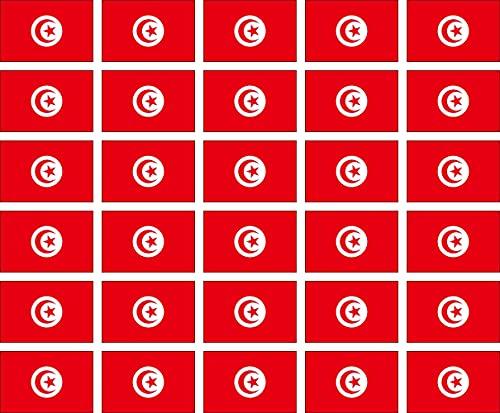 ?? Womaha 30 Sheets Tunisia Temporary Tattoos for Kids Football Temporary Face Tattoos