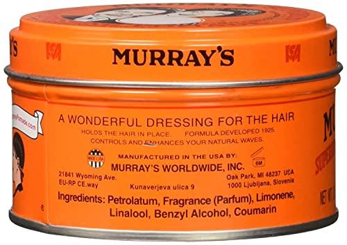 Murray's Murray\'s Superior Hair Dressing Pomade, 3Oz - 6 pieces