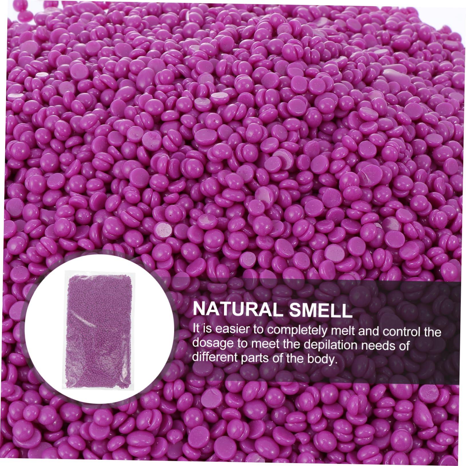 Anneome Anneome Hair Removal Device 1000g Cold Wax Bead No Irritation for Beginners Easy to Fall Off Disposal Stick