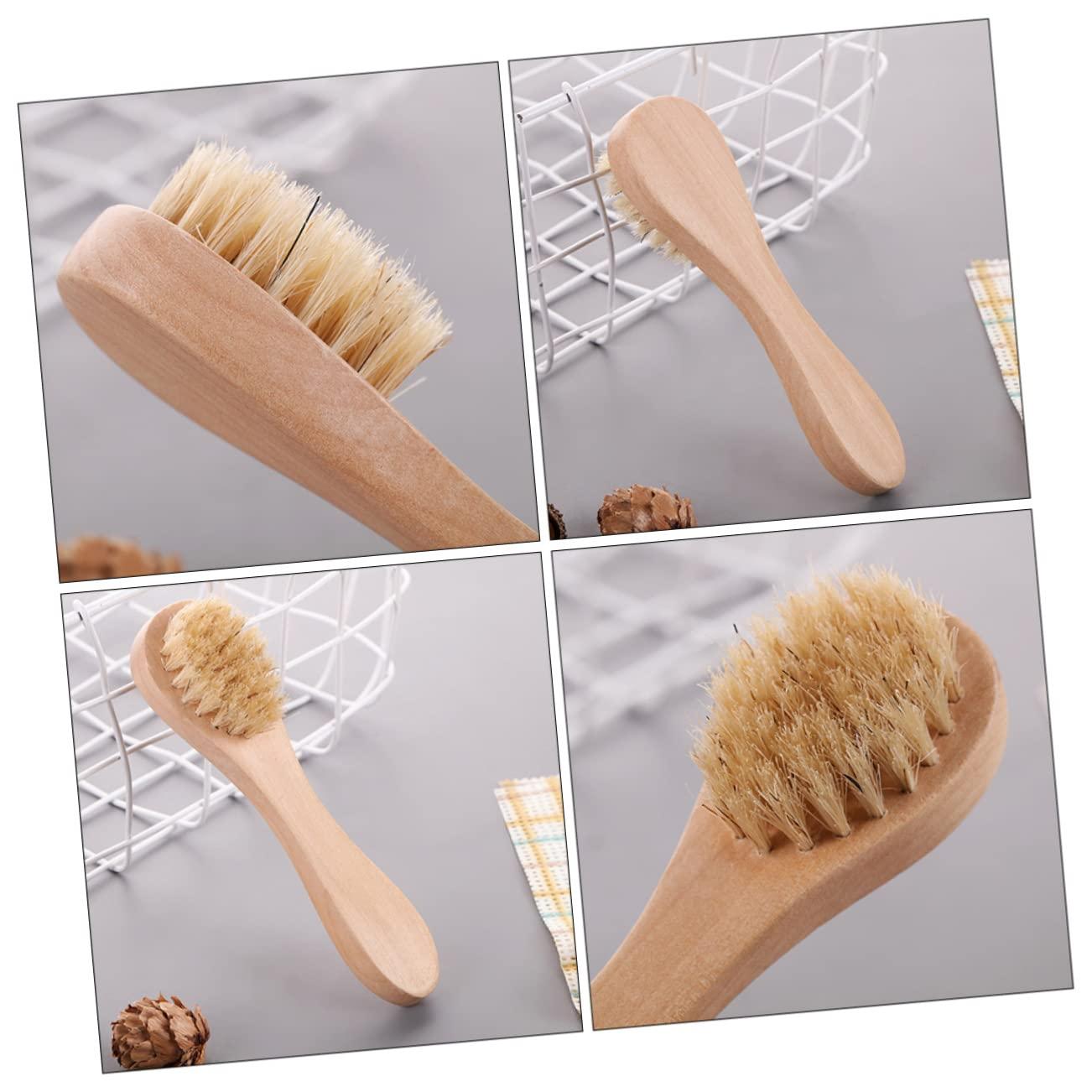 IWOWHERO IWOWHERO 5pcs Face Brush Face Scrubber Facial Tools Skin Care Tools Cleaning Tools Pore Cleaner Female Facial Brush Manual Facial Brush Face Cleansing Tool Handhold Facial Brush Hemu