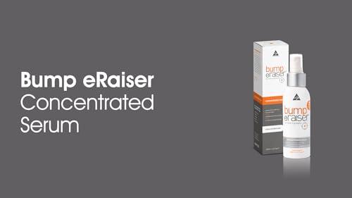 Bump eRaiser Bump Eraiser Concentrated Ingrown Hair Serum 4.2 fl oz for Ingrown Hair Treatment, Razor Burns and Razor Bumps