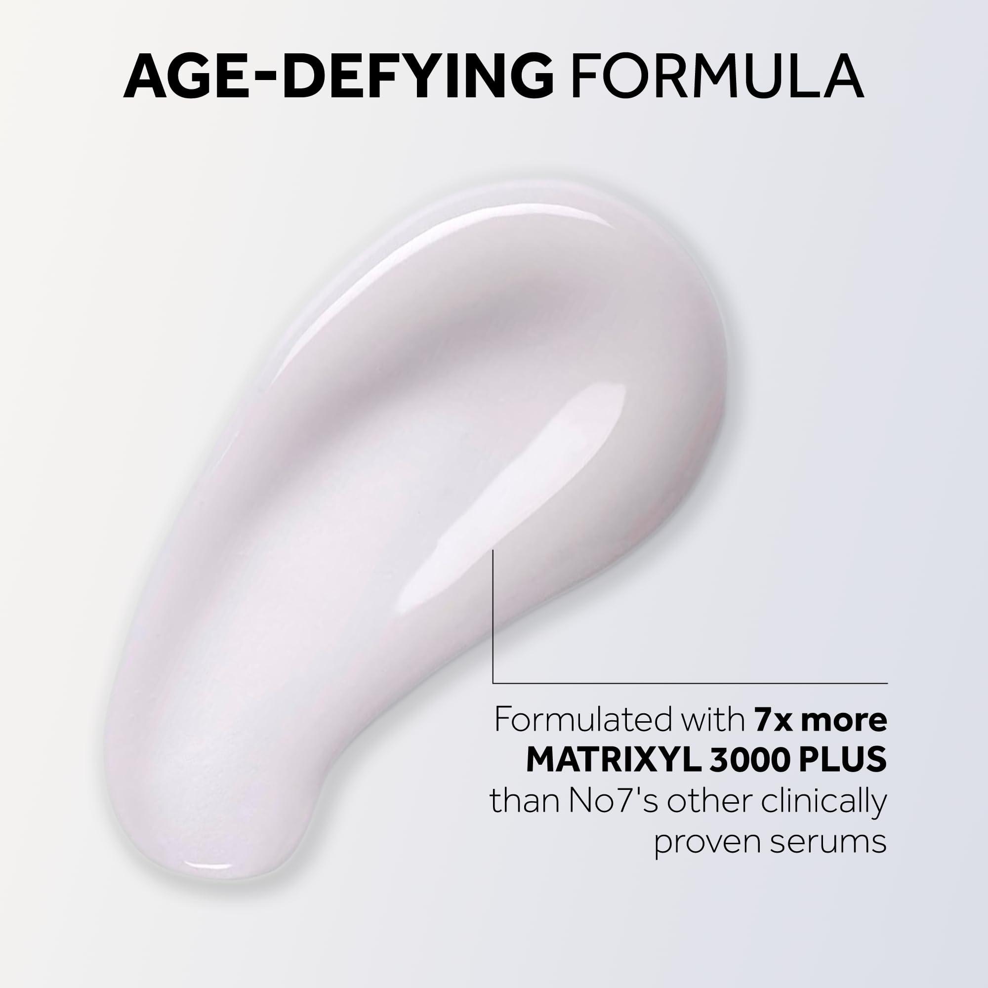 No7 No7 Laboratories Line Correcting Booster Serum - Potent Collagen Peptide Serum for Fine Lines and Wrinkles - Moisturizing Formula for All Aging Skin Types (25 ml)