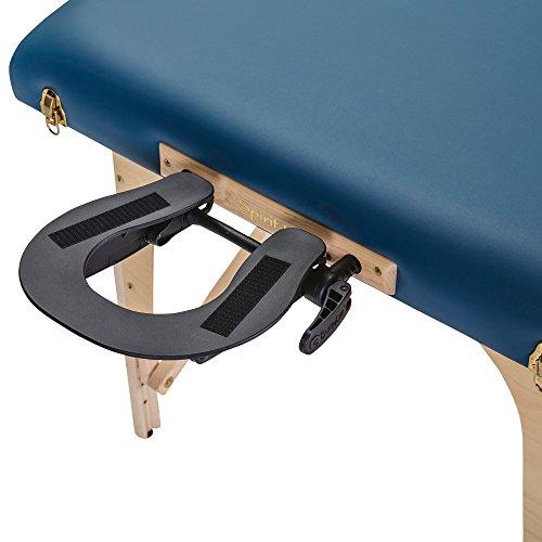 EarthLite EARTHLITE Massage Table Face Cradle Deluxe Adjustable - Durable, Fully Adjustable Headrest Platform for Massage Chairs & Tables