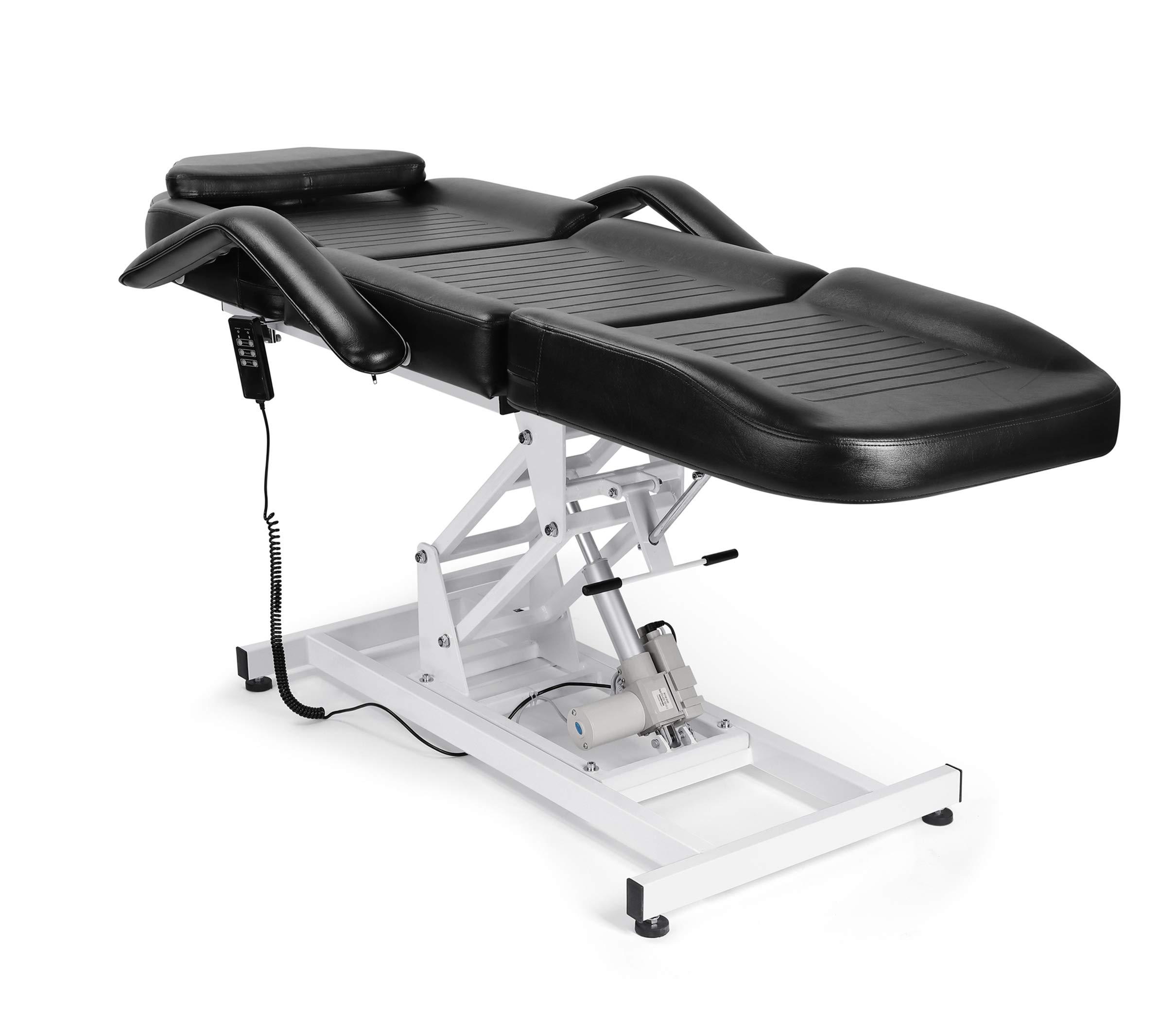 Beauty Style Beauty Style Electric Beauty Bed Spa Facial Massage Table Multi-Function Height Adjustable Reclining Chair for All Purpose