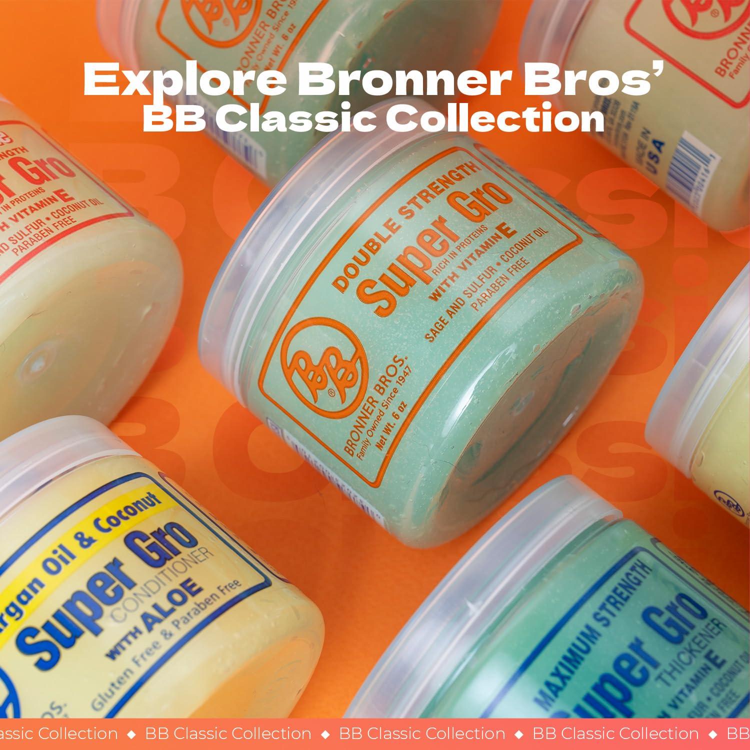 Bronner Bros Bronner Brothers Super Gro Extra Lite Double Strength, 6 oz