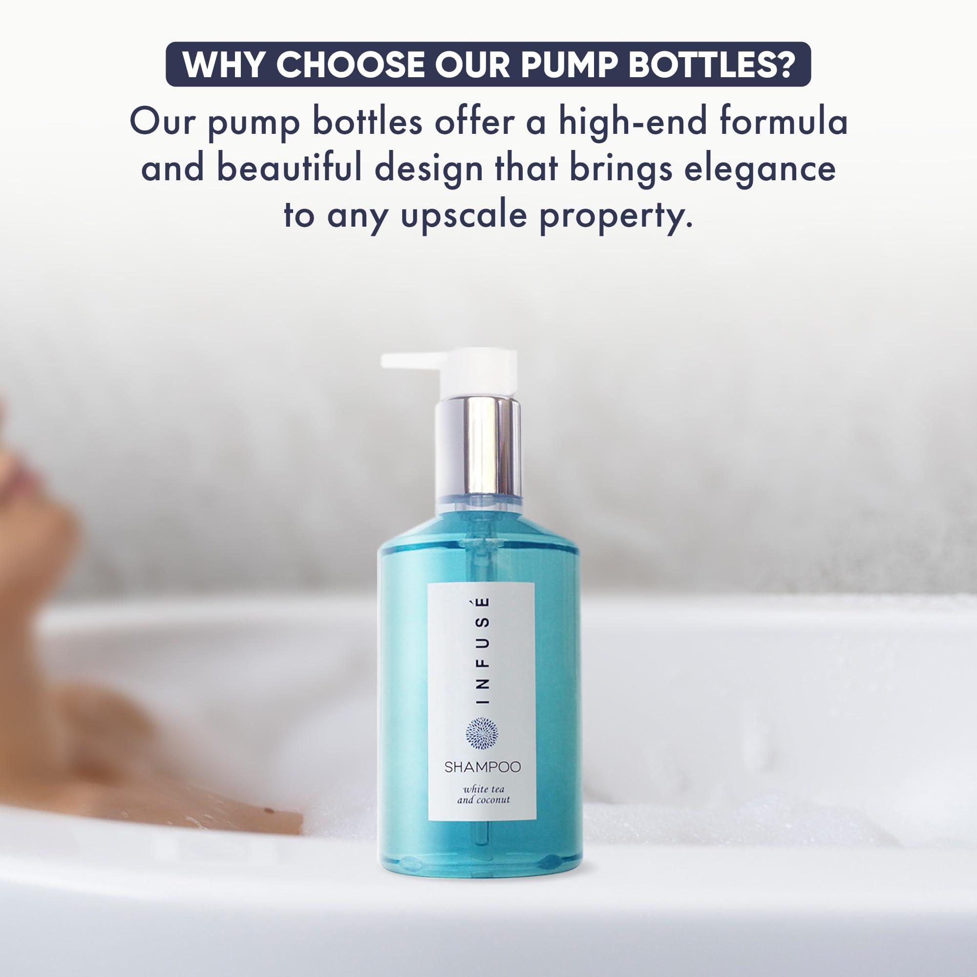 Terra Pure Terra Pure Infuse Shampoo, Retail Size Hotel Amenities, 10.14 oz. (Single)