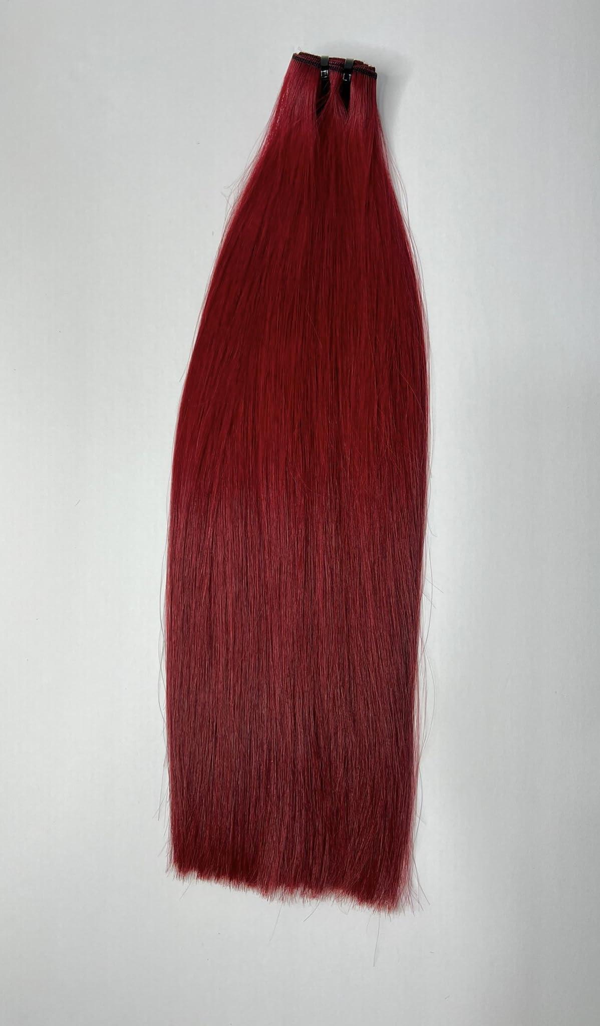 First Class Hair Extensions First Class Hair Extensions, red wine color, straight, sewing, 100% human hair. (20)