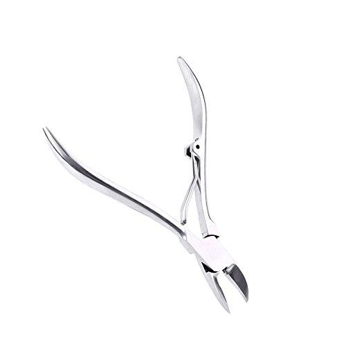 AYNEFY AYNEFY Cuticle Nipper, Stainless Steel Nail Clipper Cutter Nipper Perfect For Thick Ingrown Toenails